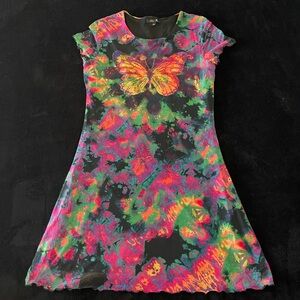 Delia’s tie dye butterfly dress